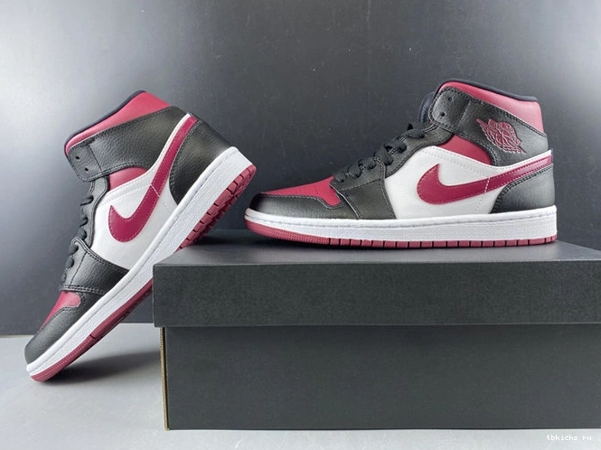 Reps TB Jordan1 3777 Bred Mid Toe 554724- EasyCare 1029